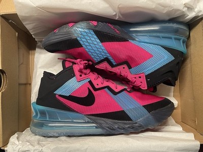 NIKE LEBRON XVII 18 LOW FIREBERRY SIZE MEN'S 10 [CV7562-600] SOUTH BEACH