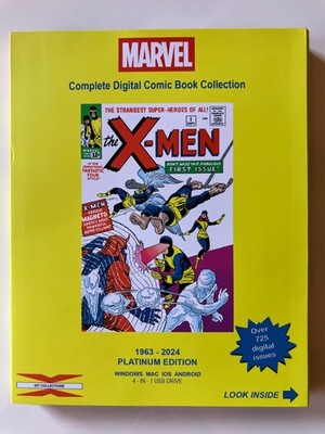 X-MEN GIT COMPLETE DIGITAL COMIC BOOK COLLECTION USB/PDF 1963-2024