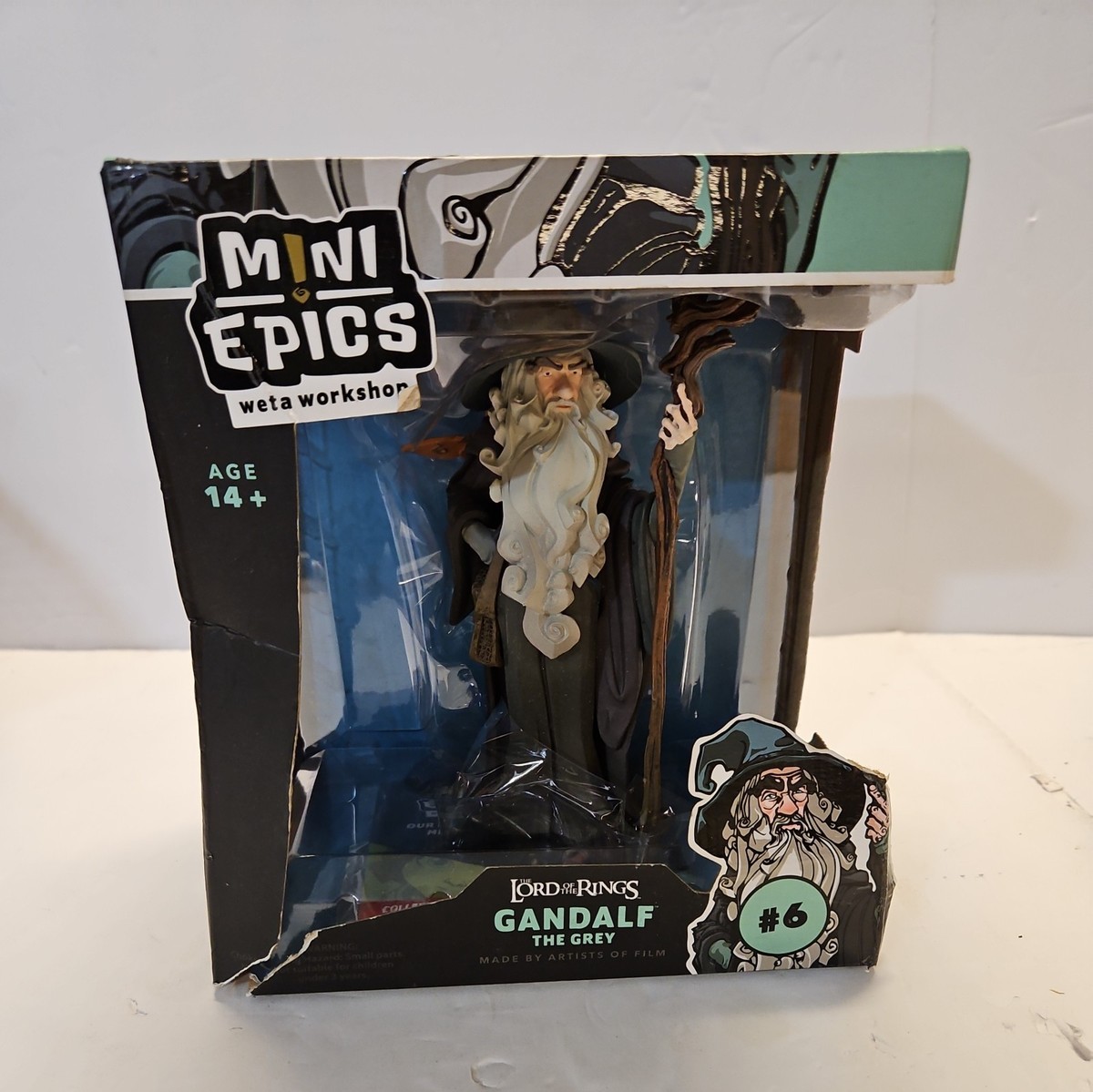 SF・ファンタジー・ホラー Weta Workshop Mini Epics Gandalf #6 Weta Workshop Mini Epics #6 - Gandalf the Grey - Vinyl