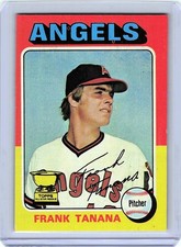 1975 Topps Frank Tanana #16 Angels