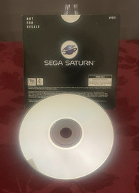 SEGA Screams Volume 1 (Sega Saturn) Game & Cardboard Sleeve - Tested!