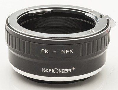 K&F Concept pentax PK K Sony NEX Lens Mount Adapter Objektivadapter -- Pentax PK