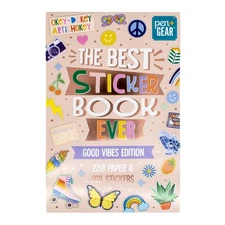 Pen+Gear The Best Sticker Book Ever - Good Vibes Edition, Multicolored