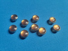 Light Brown 1506-22 Standard Pearl Snaps Fasteners Prong Ring Snaps (Cap Only)