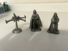 Lot of 3 Star Wars Rawcliffe Pewter Figures- Darth Vader-*READ DISCRIPTION*
