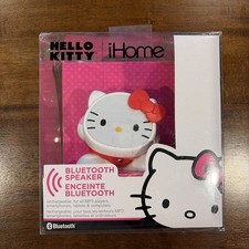 Sanrio iHome Hello Kitty Bluetooth Speaker For PC iPhone, Tablet, MP3 Player