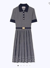 Tory Burch GEMINI LINK POLO DRESS Size M