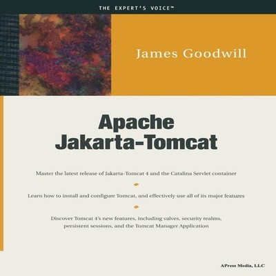 Apache Jakarta Tomcat James Goodwill Paperback Springer Nature B.