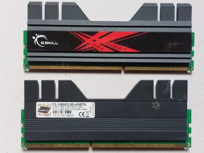 G.SKILL Trident F3-12800CL8D-4GBTD 2x2GB RAM DDR3-1600 PC3-12800 Arbeitsspeicher