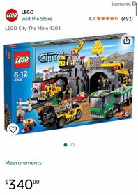LEGO City Set 4204 The Mine Very Rare