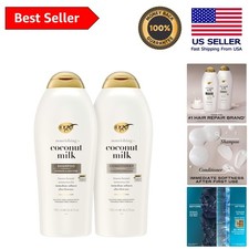Luxurious Nourishing Shampoo Conditioner with Coconut Oil - 50.8 FL OZ Duo