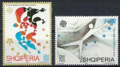 Albanien 2005 _ 50 Jahre EUROPA Briefmarken - C.E.P.T - Tanz _ postfrisch **