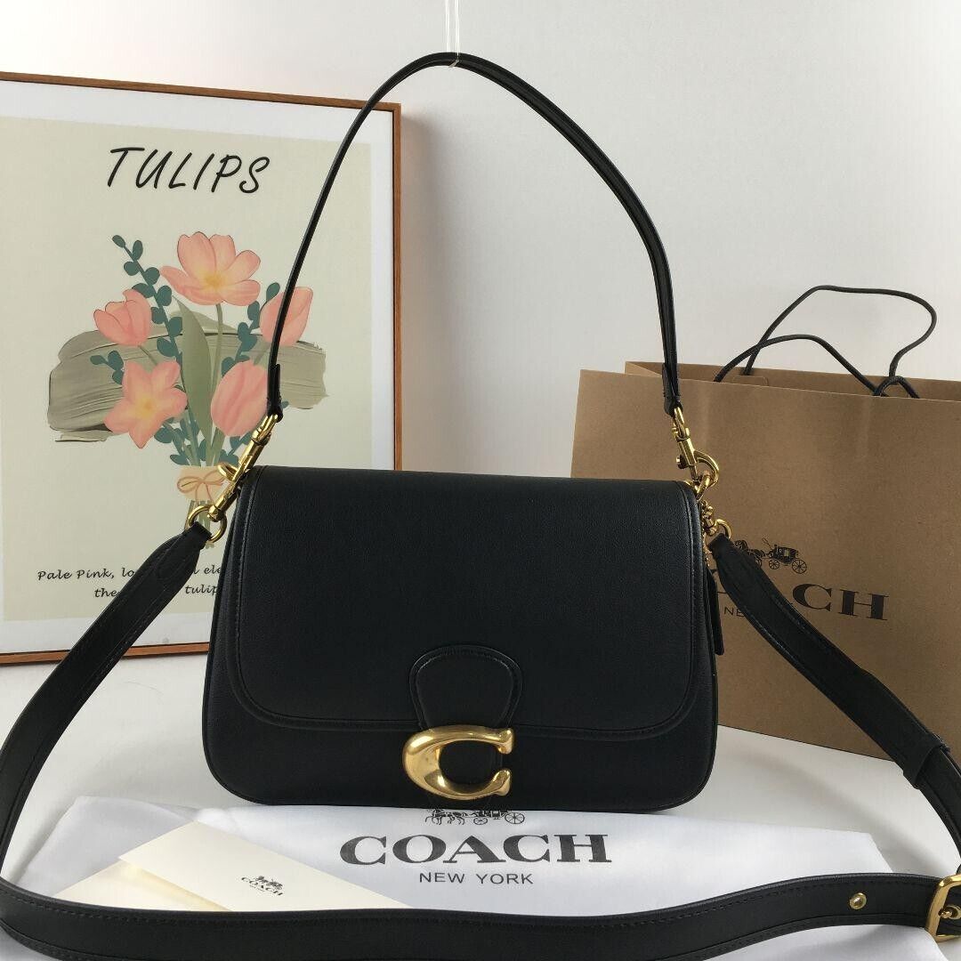 Coach C4823 Leather Soft Tabby Shoulder Bag 2 Way Crossbody Coach C4823 Leather Soft Tabby Shoulder Bag 2 Way Crossbody