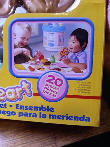 RARE 2002 Little Tikes Tender Heart Serve A Snack Playset 4227 SEALED NEW - Picture 5 of 15