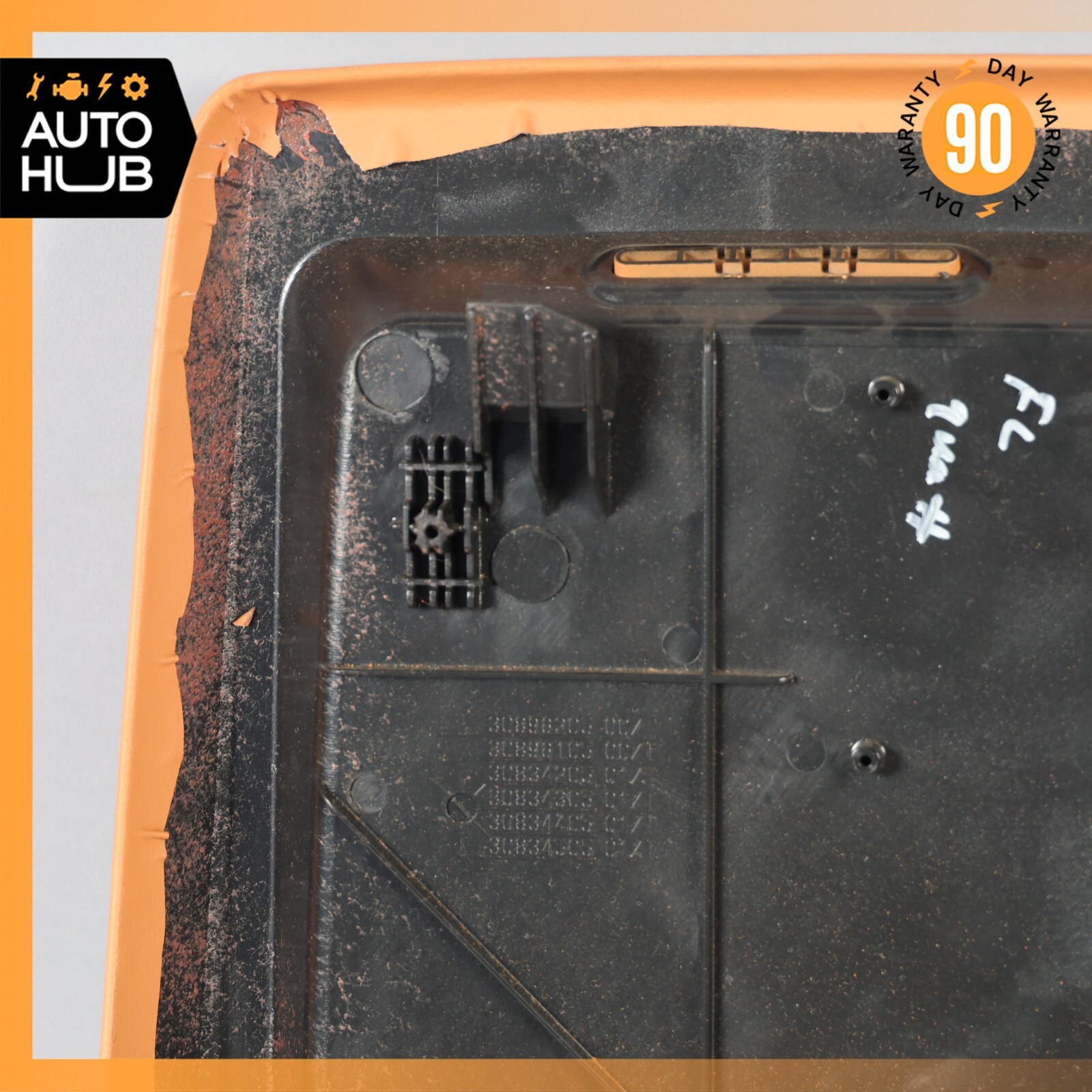 03-08 Maserati Quattroporte Back Panel Seat Cover Front Left or Right Side OEM