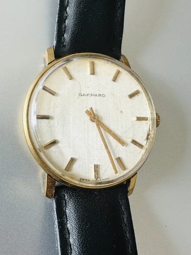 Garrard Mechanical Manual 1970’s GWO Swiss Movement Mens Watch - Picture 2 of 5