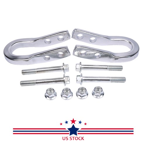 Chrome Tow Hooks Kit 23253074 For 2015-2020 Chevrolet Colorado GMC Canyon - Foto 3 di 9