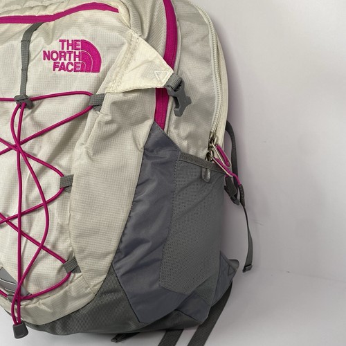 THE NORTH FACE Women's Borealis Backpack - Pink + White + Gray - Picture 3 of 13