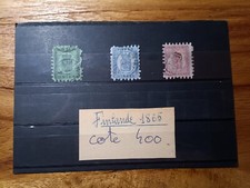Timbres anciens Finlande cote +++ 1865 Rare N°6,N°8,N°9 # 55