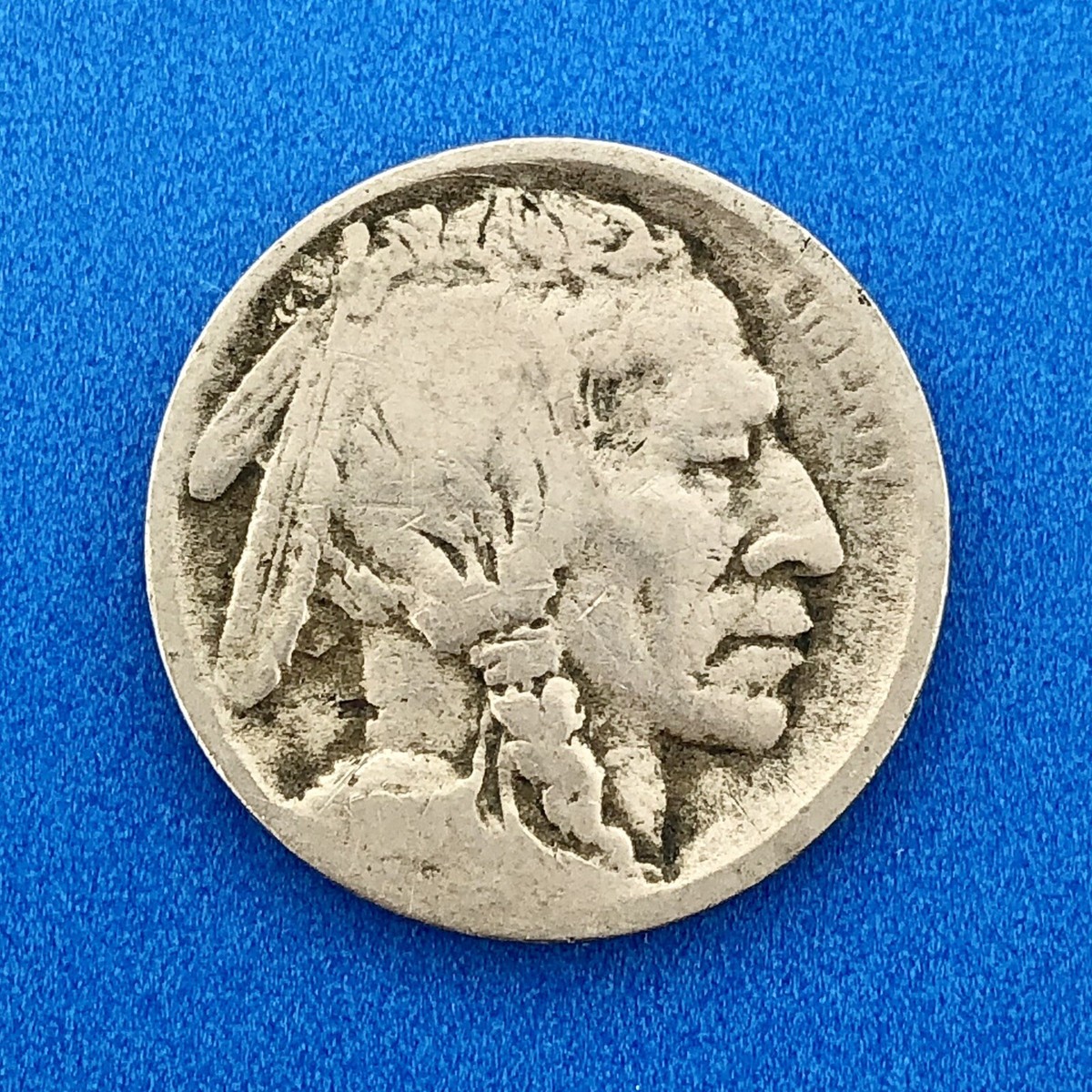 インディアンヘッド　1914年　サンフランシスコ　バッファロー 1914 S Indian Head Buffalo Nickel Better Key Scarce San Francisco