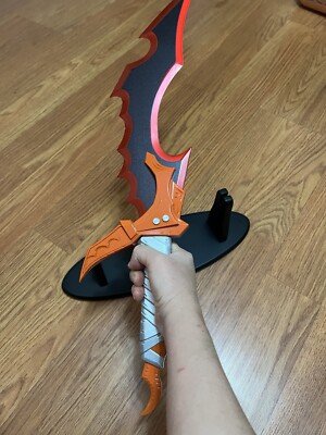 Solo Leveling Knight Killer Dagger Metal With Wood Stand 1:1 Full