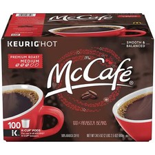 McCafe Premium Roast Coffee 100 to 200 Keurig K cups Pick Any Size FREE SHIPPING