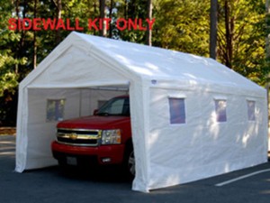 Side Wall Kit For Carport Canopy Shelter Garage Storage Car Port Automobile New Ebay