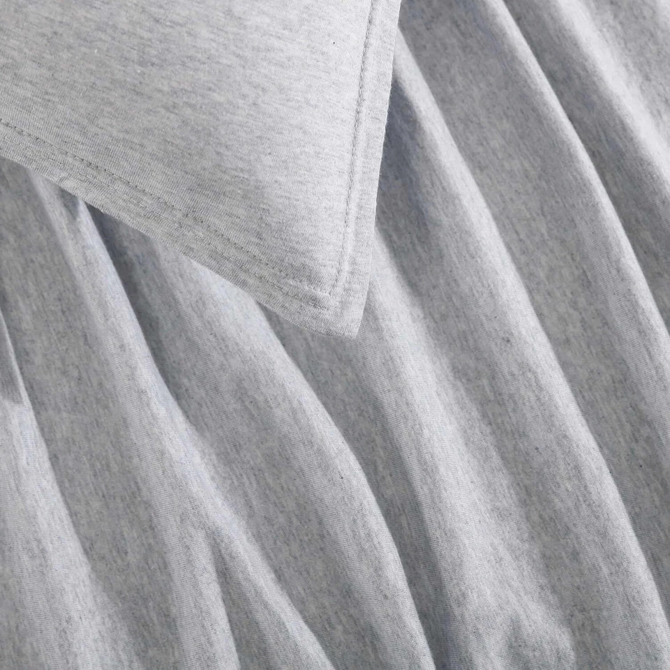 Calvin Klein - Juego de funda nórdica King, King lujosamente suave, gris azul brezo Foto 2 de 4