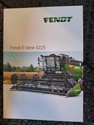 Fendt E-Series 5225 Brochure Tractor Tractor