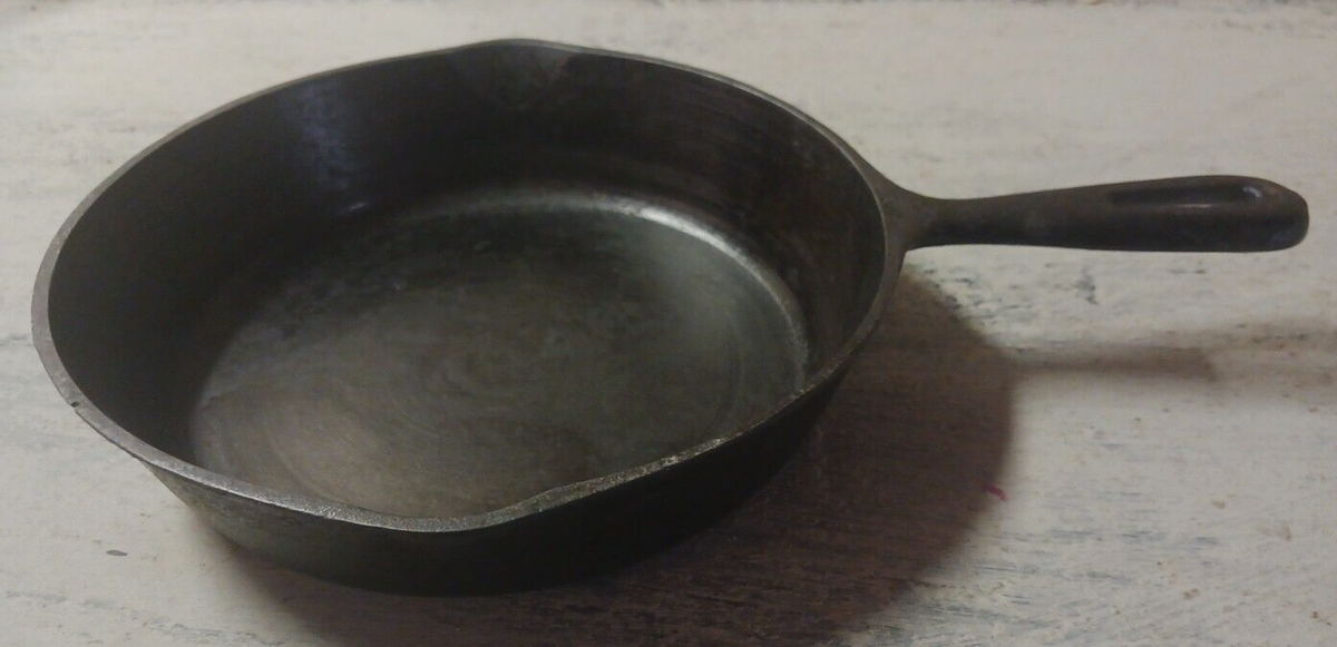 Vintage Cast Iron Marked WKM 8
