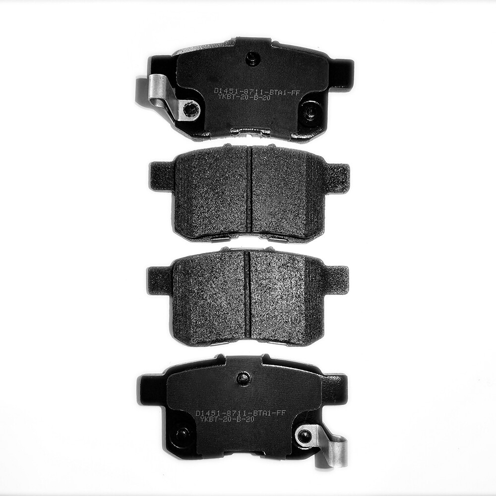 Front and Rear Ceramic Brake Pads Kit For 2013 2014 2015 2016 2017
