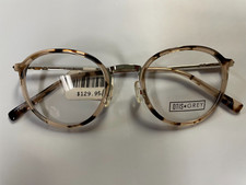Otis+Grey OG 202125 Tokyo Tort 48-21-140 Round Frames with Factory Demo Lenses