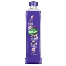 Image of Radox Feel Relaxed Lavender & Waterlily Bath Soak 500ml