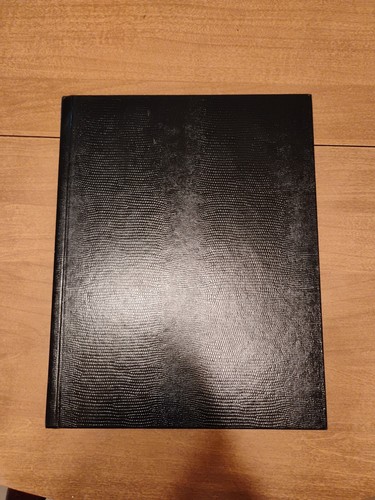 Vintage Blue Line Products Black Unused Special Edition Notebook Perfect Unique
