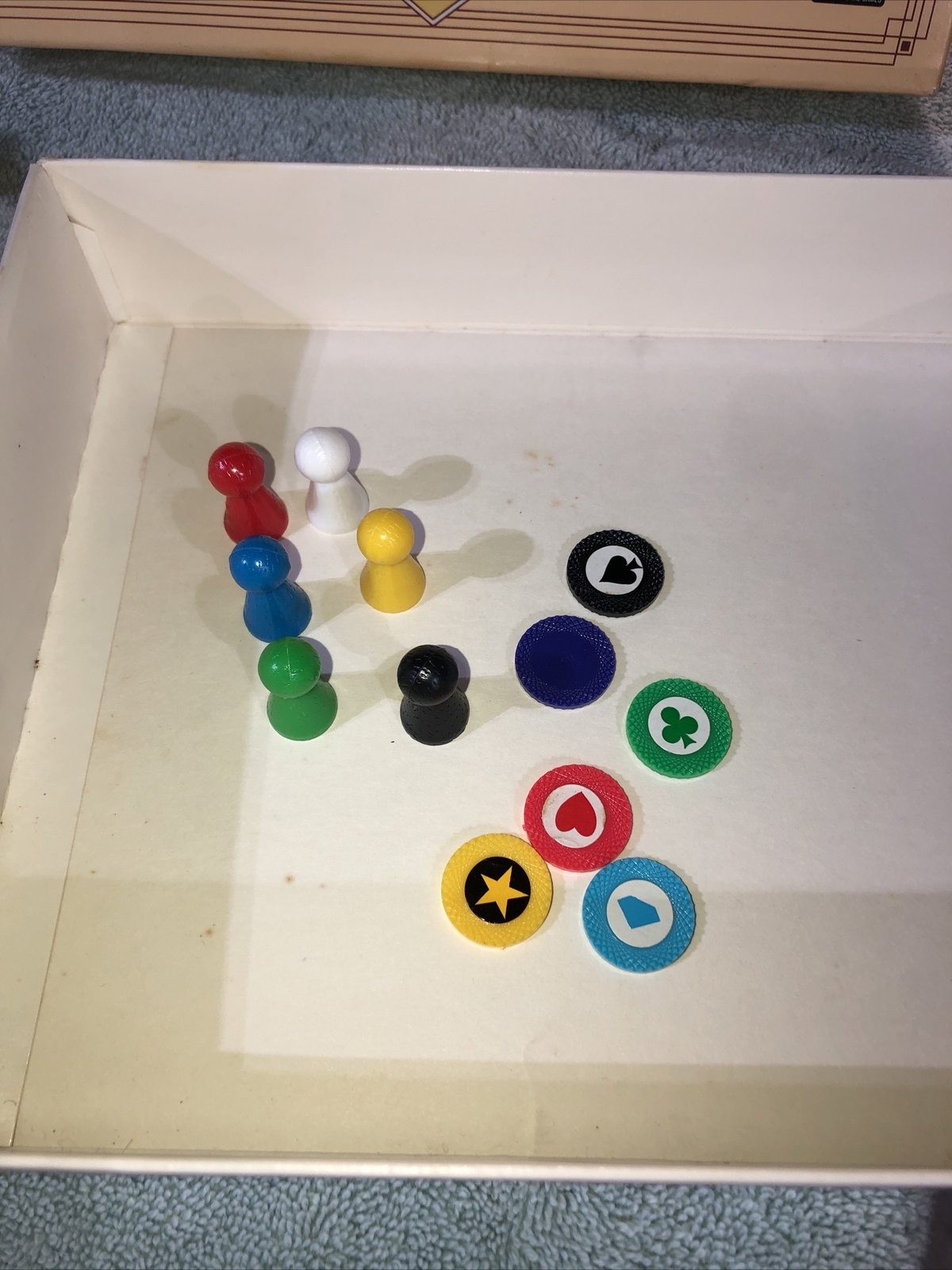 The Trumpet Game International Games 1990 Card Board Strategy