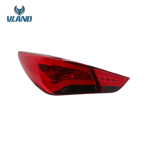 Left & Right Side LED Tail Lights For Hyundai Sonata 2011-14 Rear Lamps Assembly - Picture 2 of 11