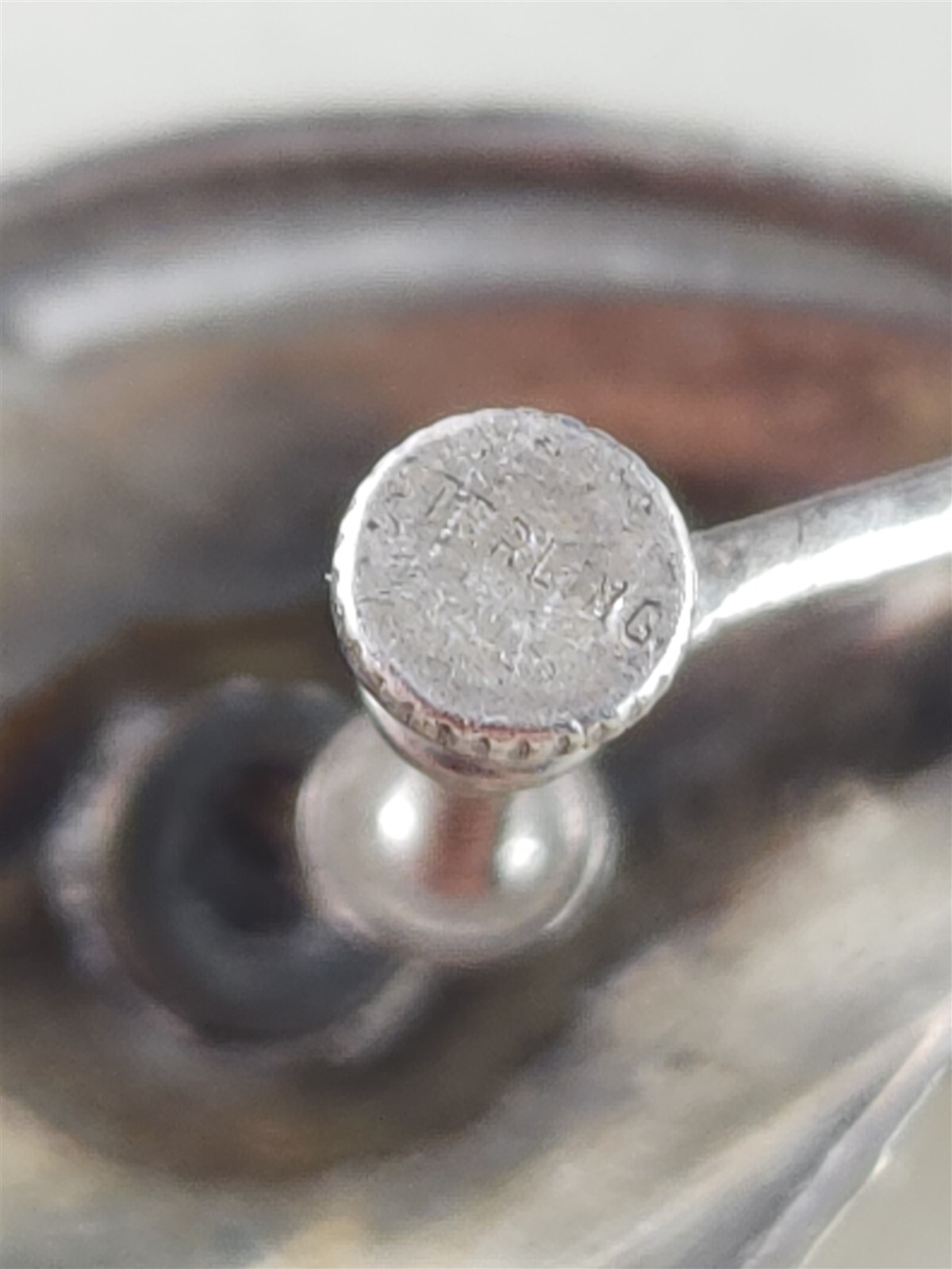 Vintage Solid Sterling Silver Flower Berries Flor… - image 4