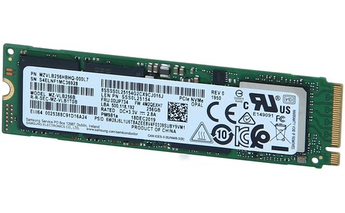 Samsung - MZ-VLB256B - 256GB M.2 NVME PCIE 3.0X4 SSD - Solid State Disk - NVMe - Bild 2 von 3