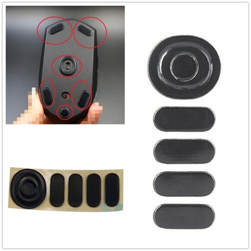 2 jeux pieds souris pieds patin pour souris Logitech G304 G305 glide curve edge - Photo 3/5