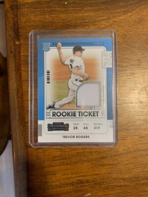 2021 PANINI CONTENDERS TREVOR ROGERS ROOKIE TICKET JERSEY | eBay