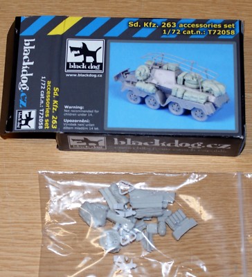 Sd.Kfz. 263 accessories set (für Dragon) von Blackdog in 1/72