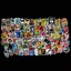 100Pcs-Skateboard-Vinyl-Sticker-Skate-Graffiti-Laptop-Luggage-Car-Bomb-Decal miniatuur 6