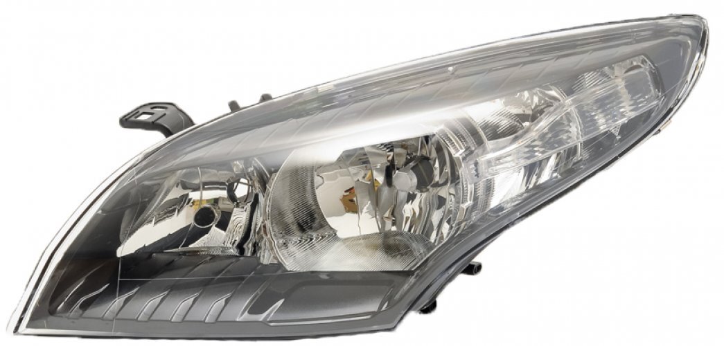 Phare avant gauche pour Renault Megane 3 et Megane Coupe 2012-2013 en noir