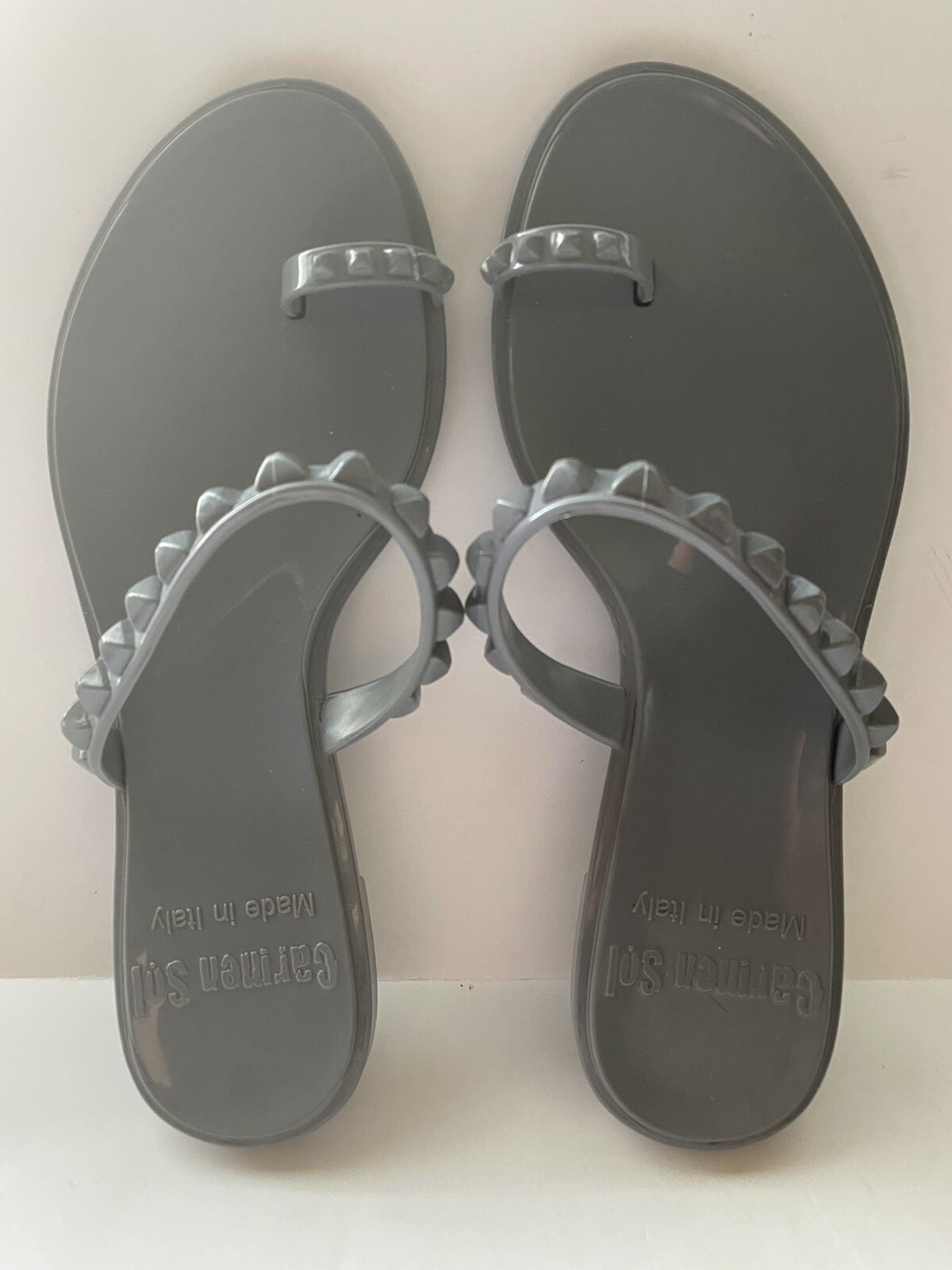 carmen sol jelly sandals
