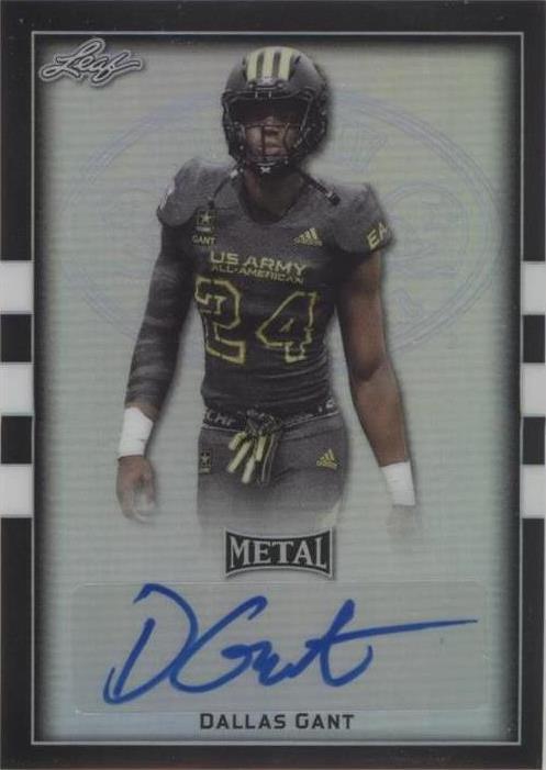2018 Leaf Metal U.S. Army All-American Bowl Dallas Gant #BA-DG1 - 1 of 1