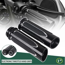 1" Electronic Throttle Hand Grips For Harley CVO Road Electra Street Glide FLHT