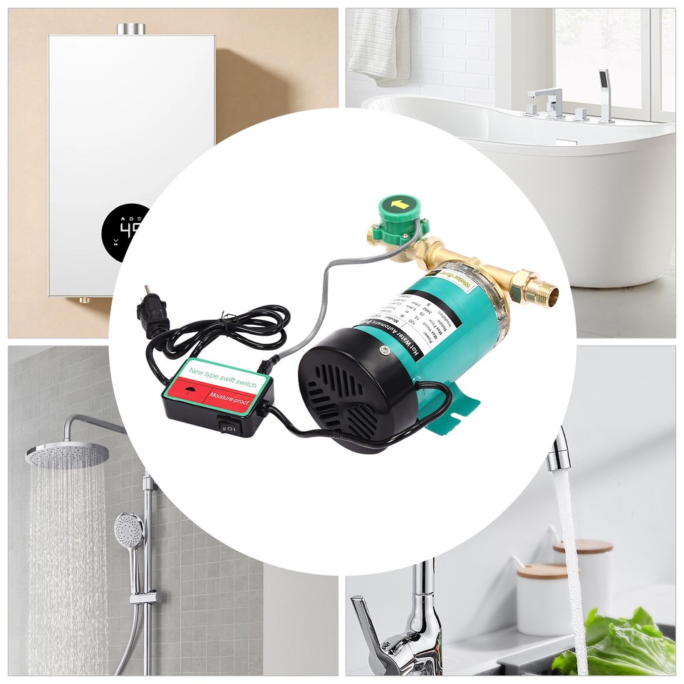 115V 120W Household Shower Booster Pump Automatic Boost Water Pressure