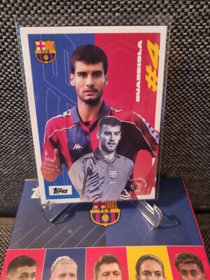 Pep Guardiola #37 TOPPS FC Barcelona Team Set 2024-25
