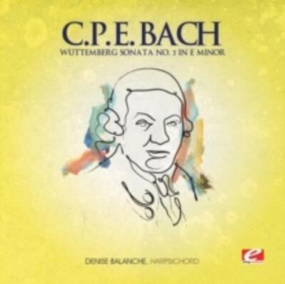 C.P.E. BACH: WUTTTEMBERG SONATE 3 E MIN (CD.)