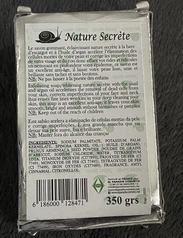 NATure SECRET and Exfoliating Gommant Soap With 350gr - Image 3 of 4